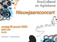 Nieuwjaarsconcert, zaal Lux, 29 jan 2023